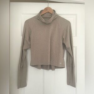 *5/$20 or 3/$15* Lilac Cowl Neck Athletic Long Sleeve Top